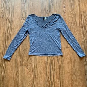 H&M front cross strap top